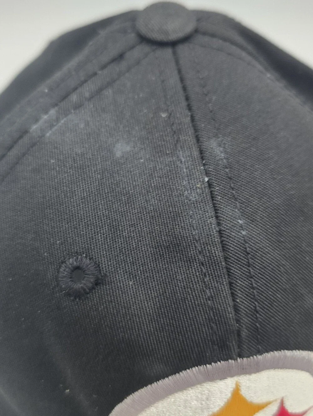 Vintage Annco Pittsburgh Steelers Black Adjustable Snapback Hat